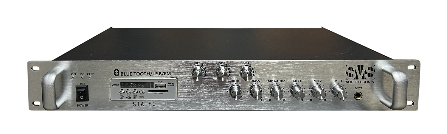 SVS Audiotechnik STA-80 Микшер-усилитель для систем Public Address в Калуге