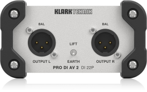 Klark Teknik DI 22P пассивный стерео директ-бокс в Калуге